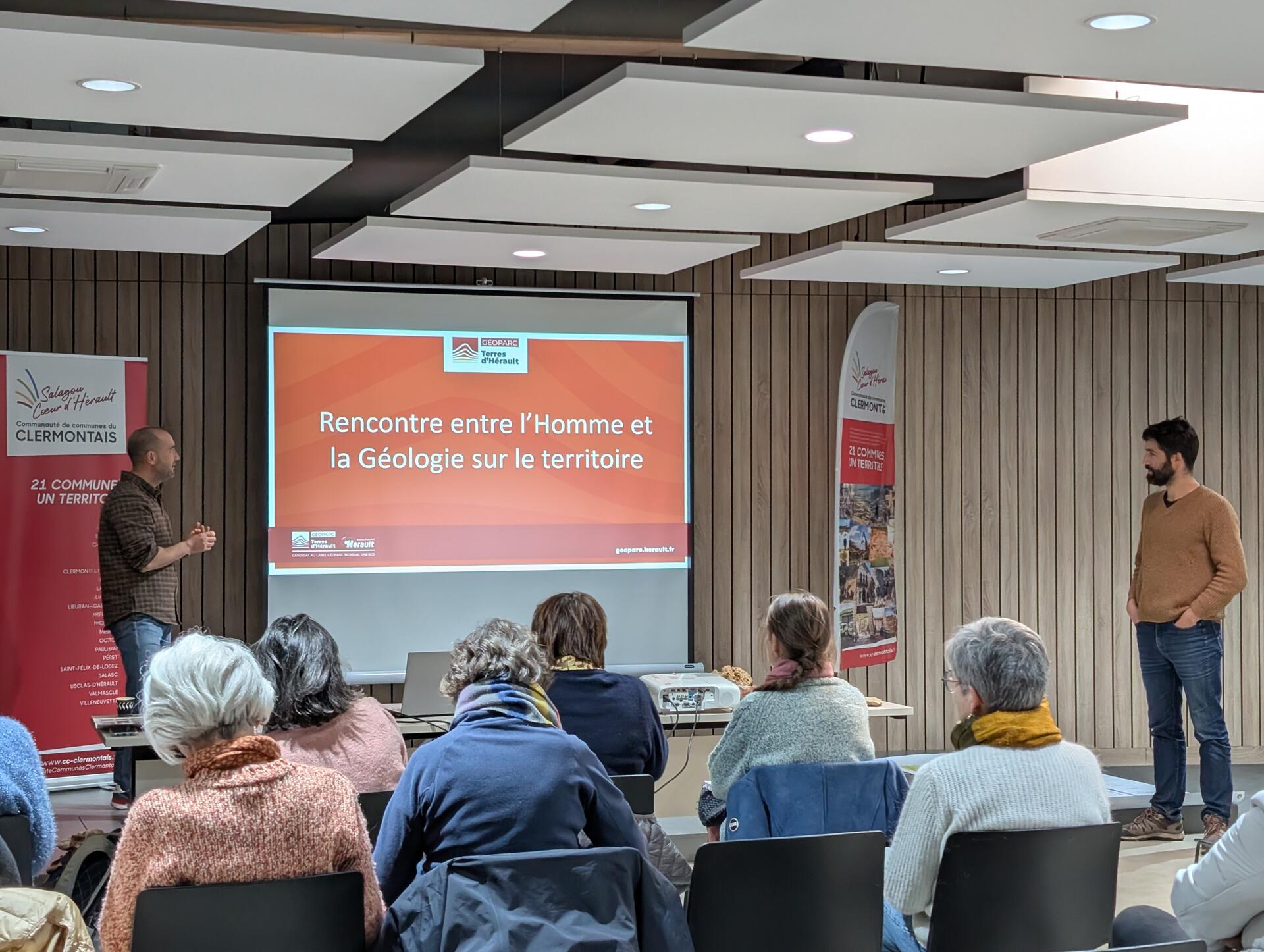 Présentation du géoparc à l'association des Guides conférienciers du Languedoc - novembre 2025 -1