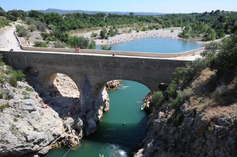 Le Pont du Diable à Aniane - Saint-Jean-de-Fos